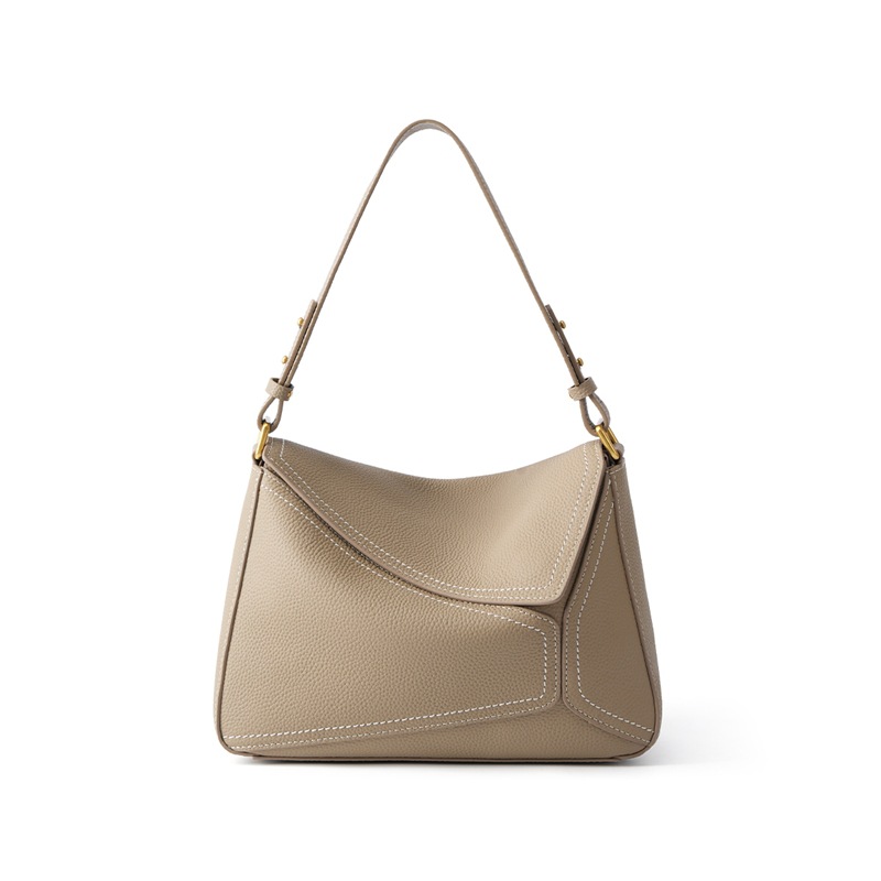 Women'S Bags Top 10 - Echte Leder-Halbmondtasche für Damen mit Tragegriff,