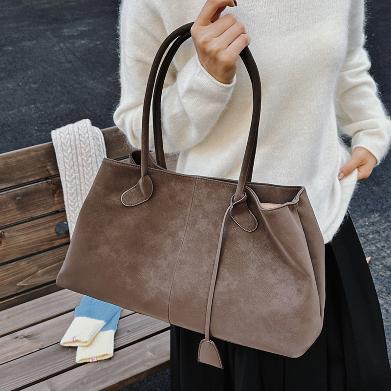 Women'S Bags Top 10 - Braune Wildleder 2026 Tote Bag Luxus-Design