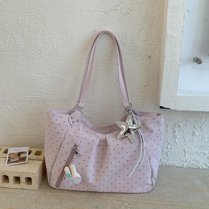 Shopper Tote Canvas - Große Kapazität 2026 Vintage PU-Tragetasche für