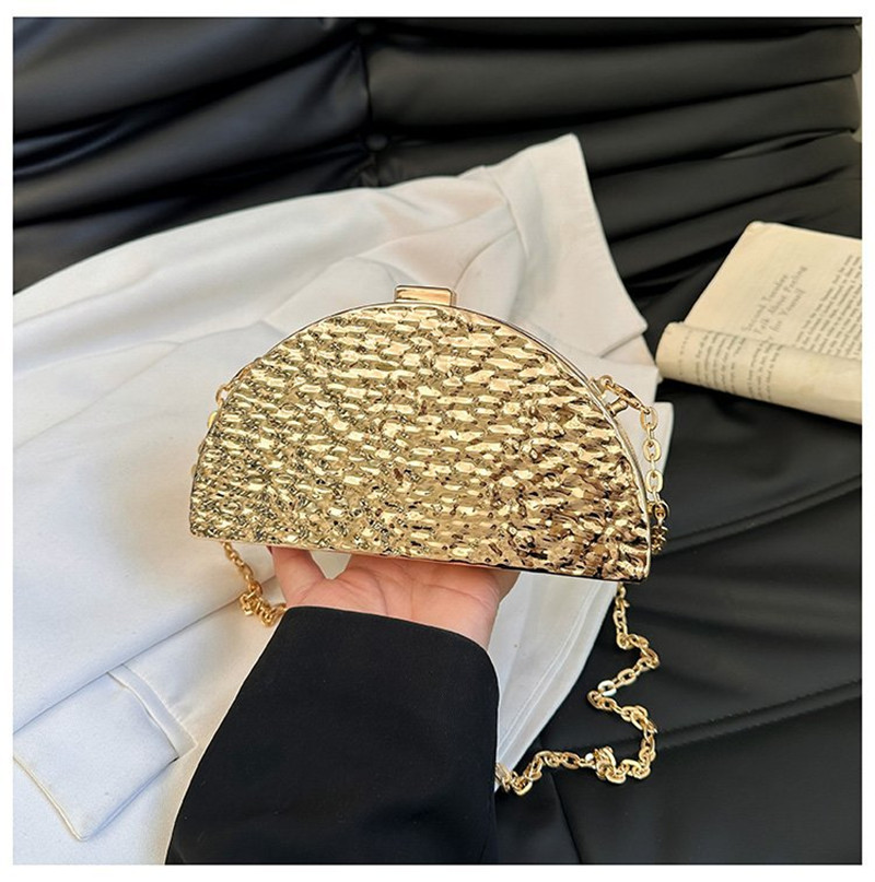 Women Bags Golden - Luxuriöse goldene Abendtaschen für Frauen, Hochzeit,