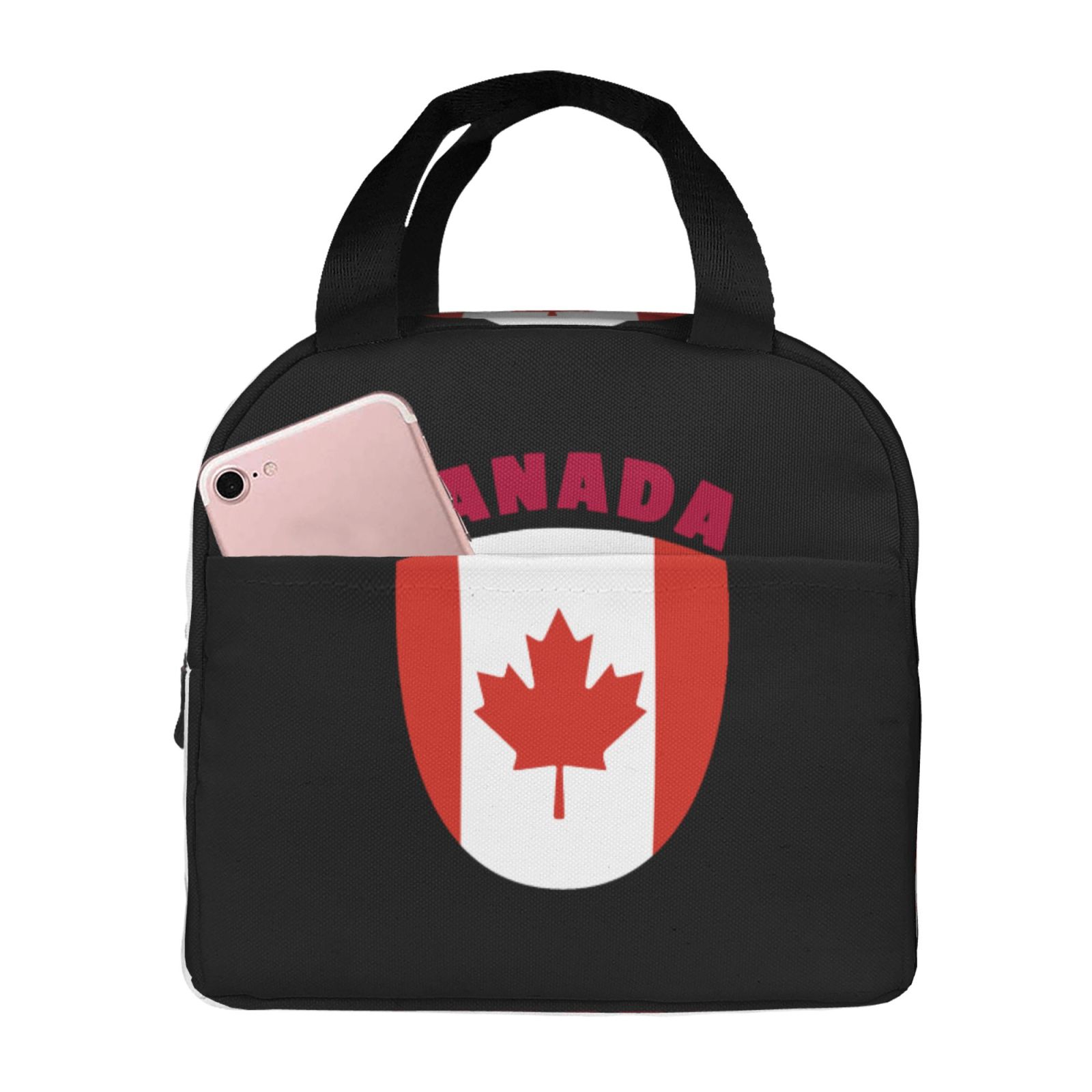 Isolierte Lunchtasche mit Flag – Women Bags In Canada Bewertung und Preis