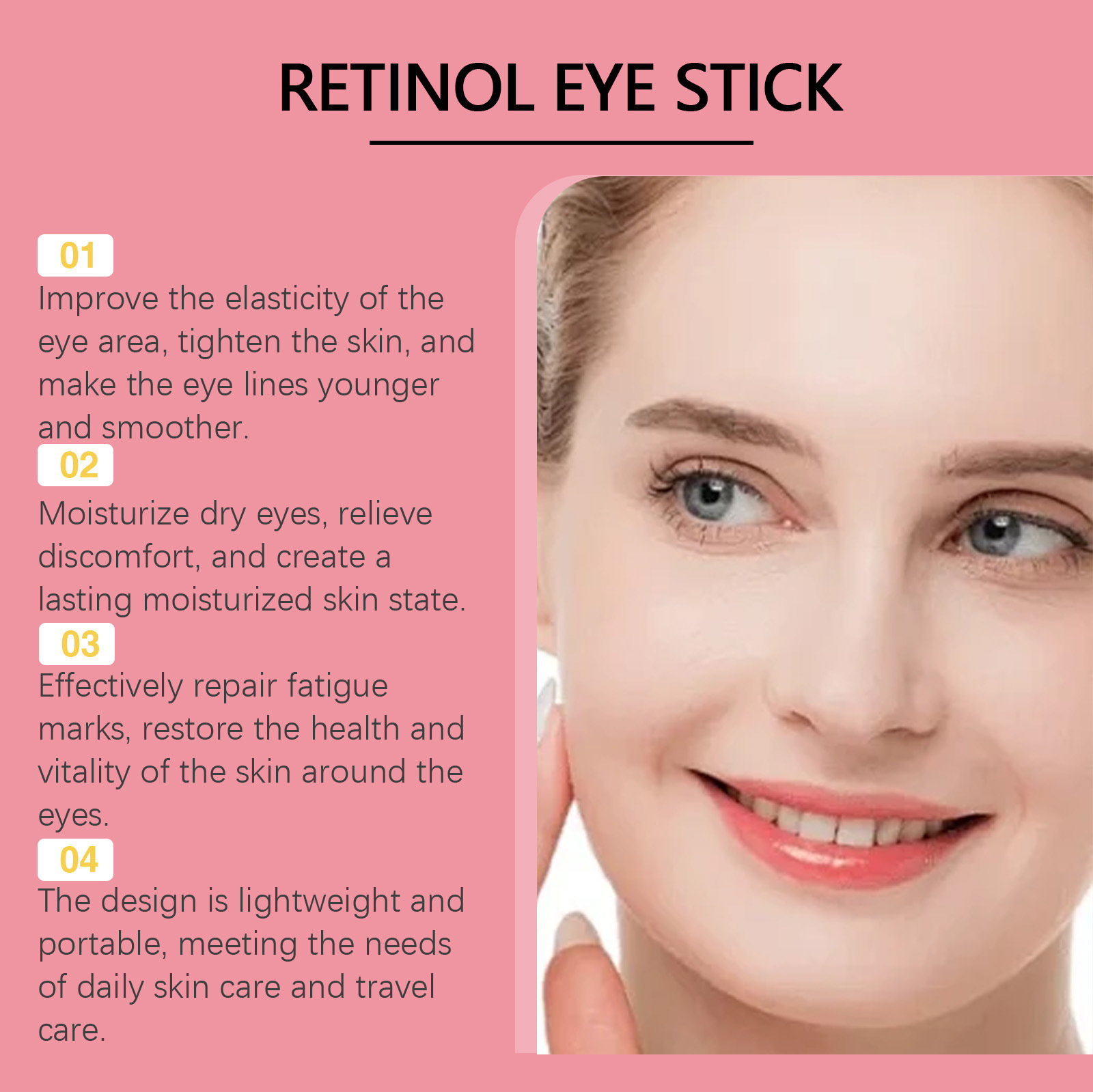 Retinol-Augenstift mit Kollage – Women Bags Under Eyes Bewertung und Preis