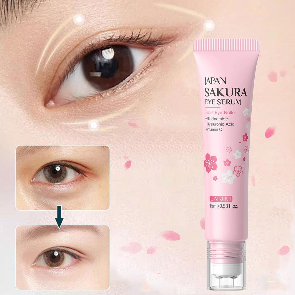 15ml Sakura Roller Augenserum  – Women Bags Under Eyes Bewertung und Preis