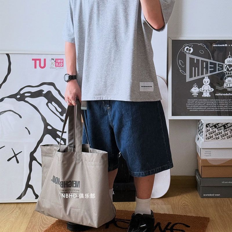 NEIGHBORHOOD Style Letter Prin – Shopper Tote Canvas Bewertung und Preis
