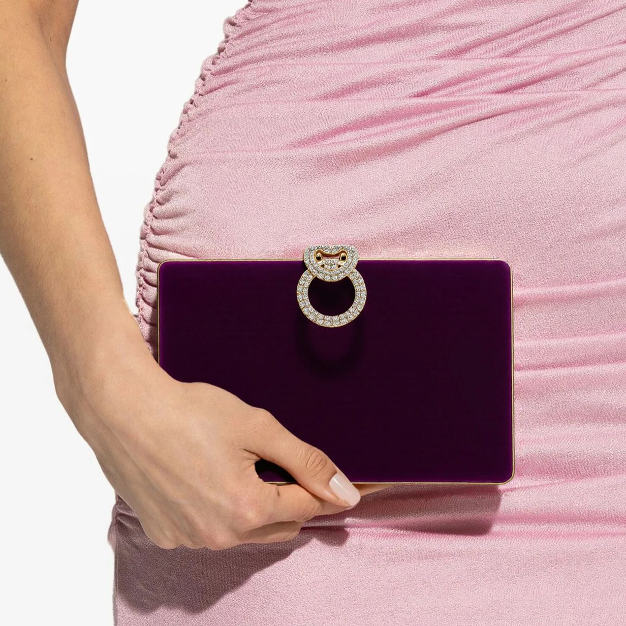 Samt Damen Abendtaschen Diaman – Women Bags Golden Bewertung und Preis