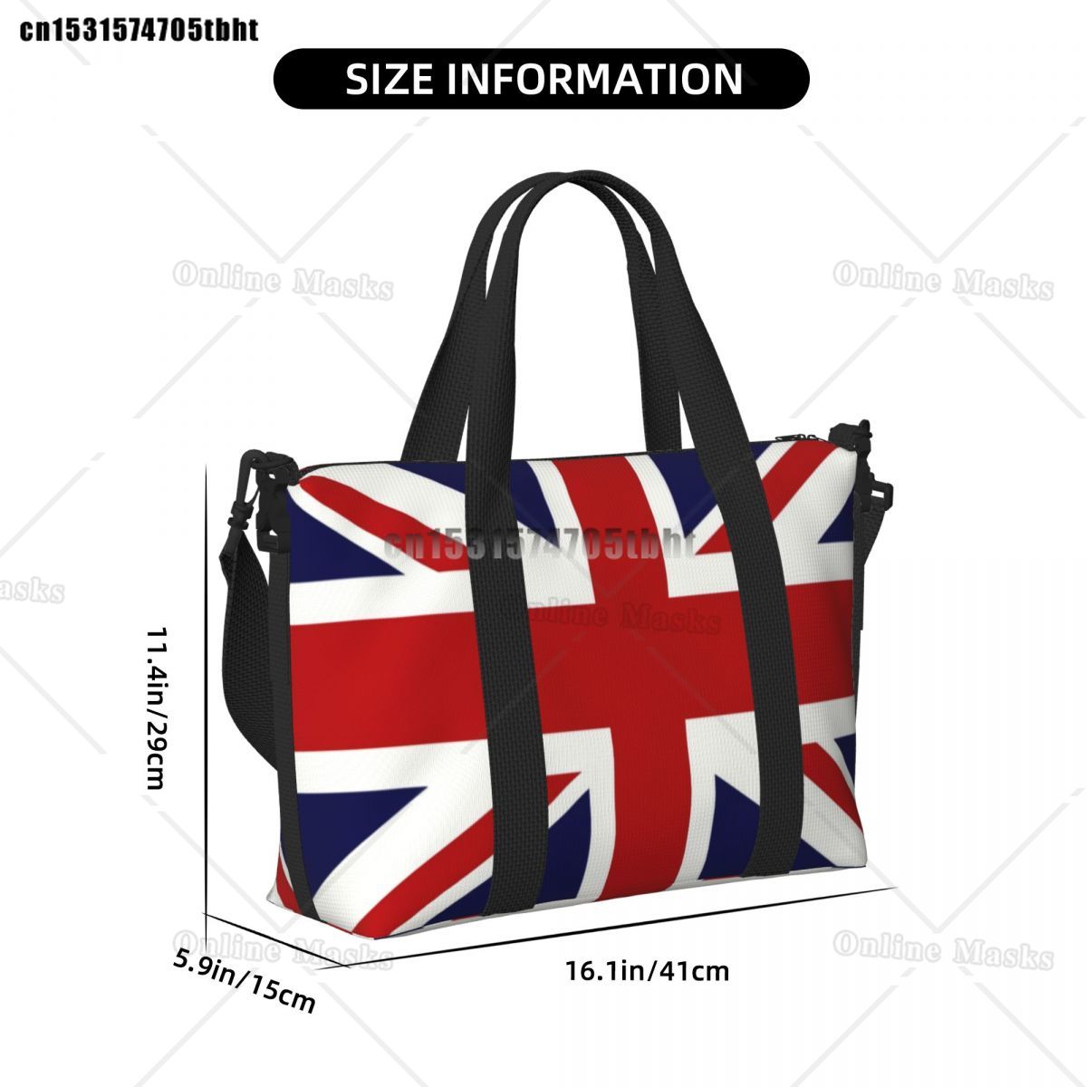 Einkaufstasche mit Union Jack- – Women Bags Uk Bewertung und Preis