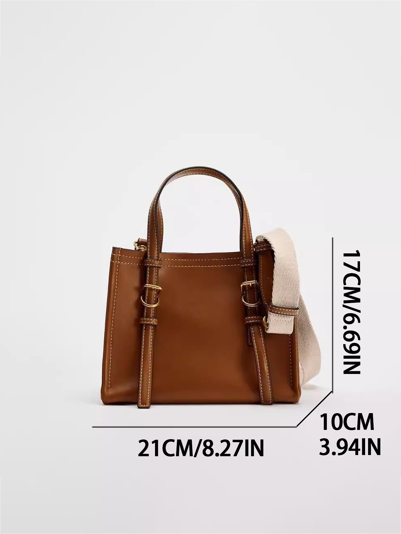 Grenzüberschreitende braun-gel – Women Bags Zara Bewertung und Preis