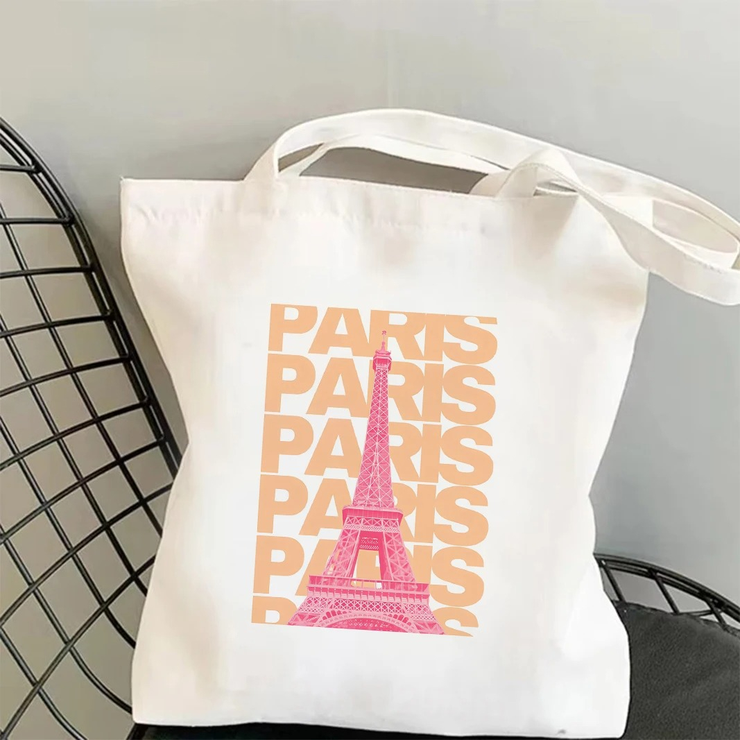 Chicago London Eiffelturm-Graf – Shopper Tote Canvas Bewertung und Preis
