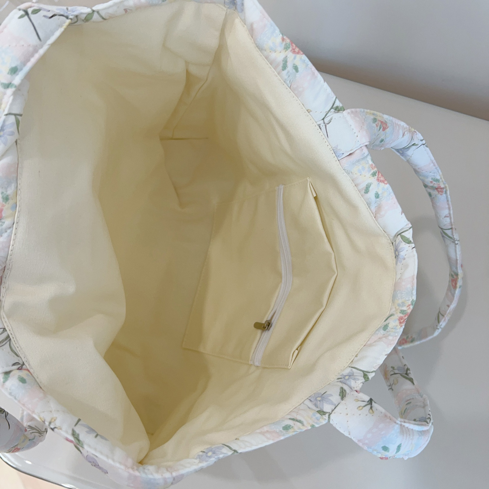 Französische Blumenmuster Gest – Shopper Tote Canvas Bewertung und Preis