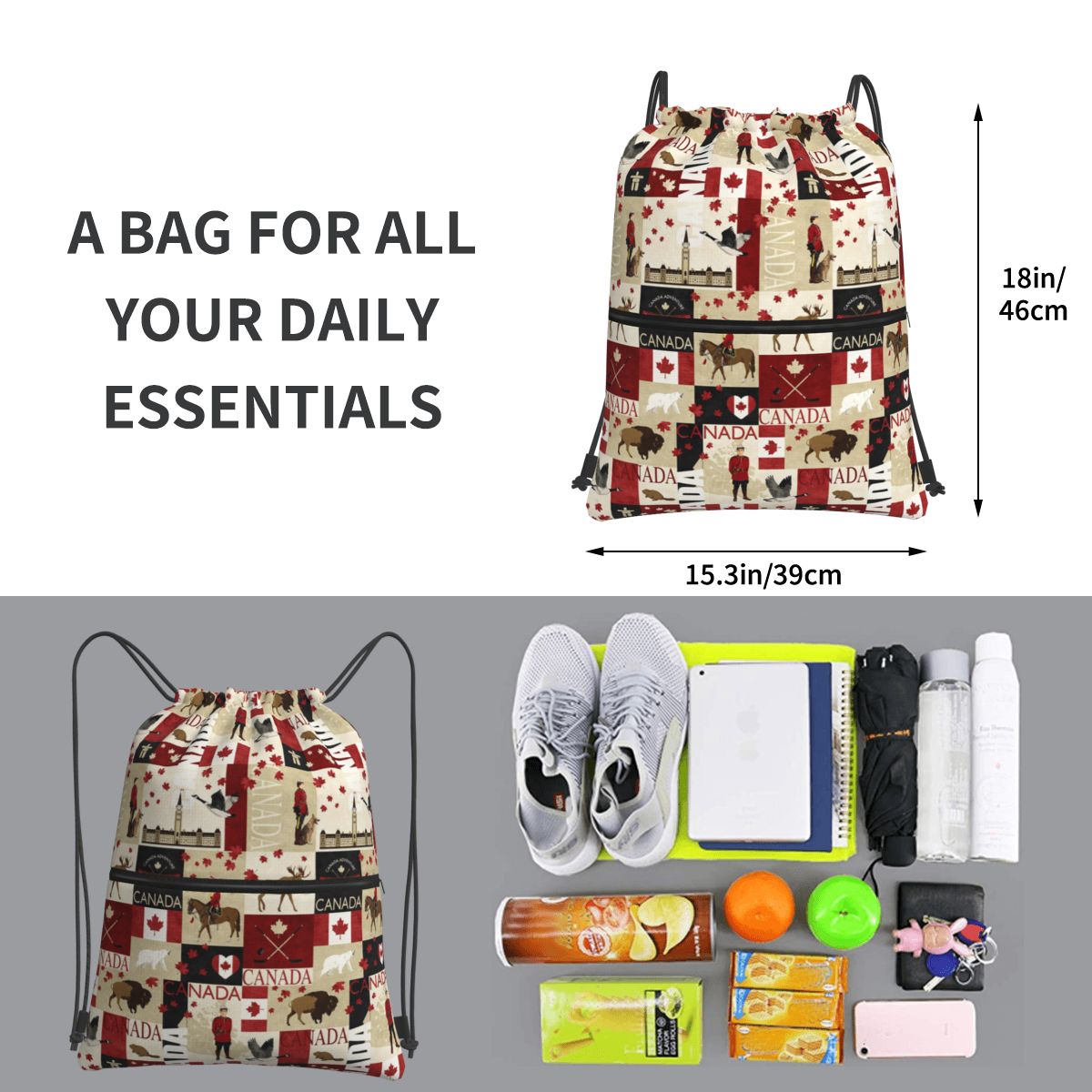 Rucksäcke mit kanadischer Flag – Women Bags In Canada Bewertung und Preis