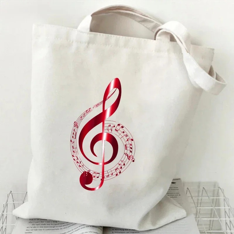 Bedruckte Canvas-Tasche mit Mu – Shopper Tote Canvas Bewertung und Preis