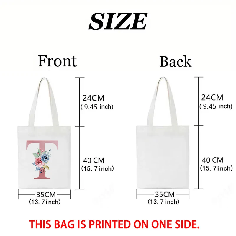 Bedruckte Canvas-Tasche mit Mu – Shopper Tote Canvas Bewertung und Preis