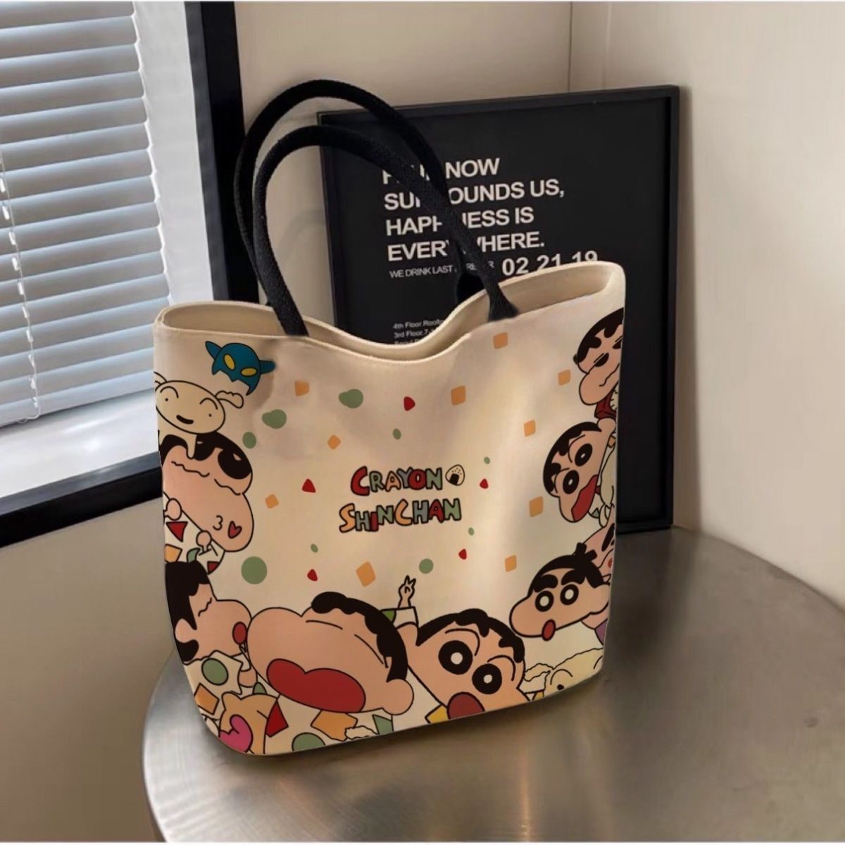 2026 Neue Crayon Shin-chan Can – Shopper Tote Canvas Bewertung und Preis