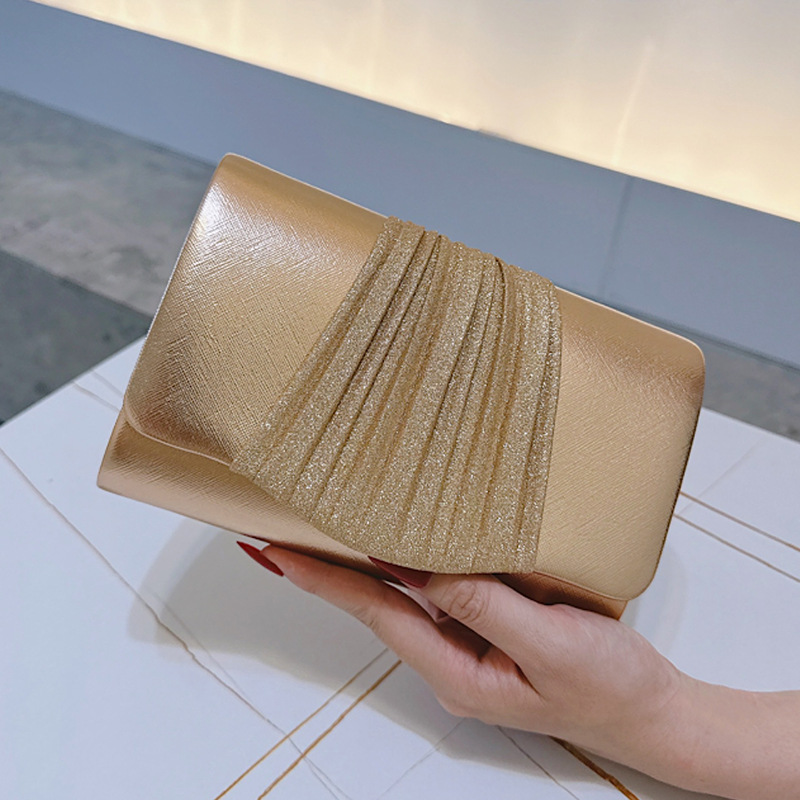 Goldene kleine Abend-Clutch fü – Women Bags Golden Bewertung und Preis