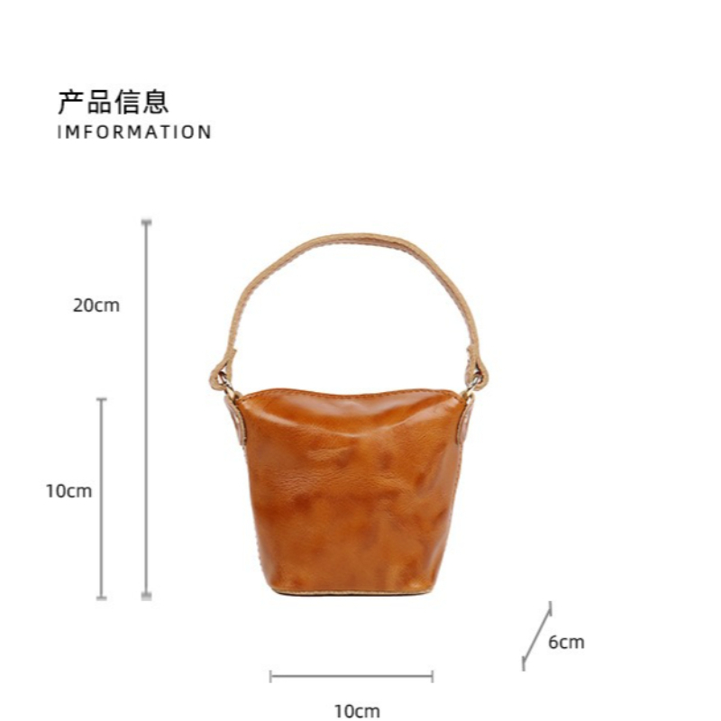 Ölwachsleder Mini-Bucket-Bag - – Women'S Bags Top 10 Bewertung und Preis