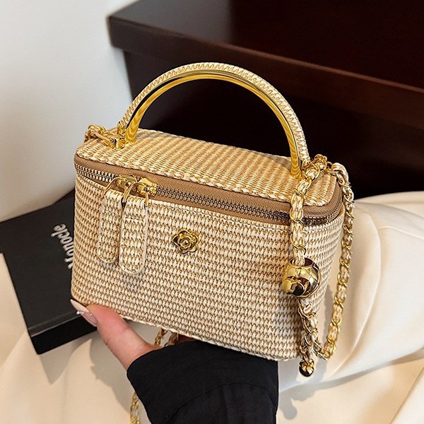 2026 neue gewebte Muster-Box-T – Women Bags Golden Bewertung und Preis